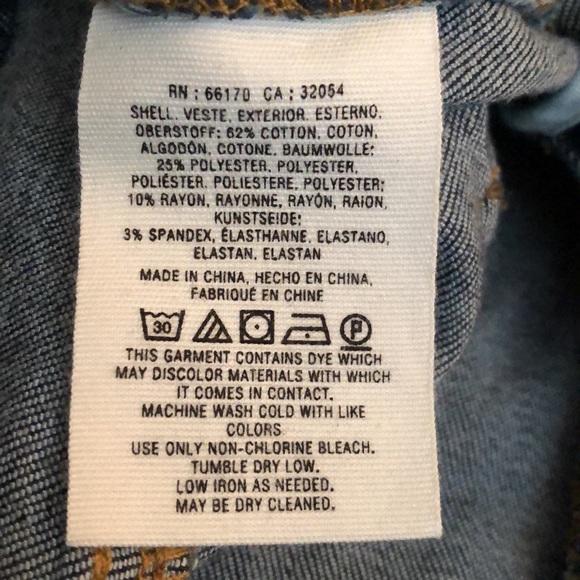 Pilcro and the Letterpress Front Seam High Rise Denim Legging Sz 26 - Picture 11 of 14